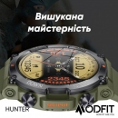 Розумний годинник Modfit Hunter All Black 36 мм.