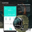 Розумний годинник Modfit Hunter Army Green 36 мм.