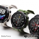 Розумний годинник Modfit Delta Force All Black 36 мм.