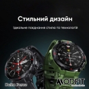 Розумний годинник Modfit Delta Force All Black 36 мм.