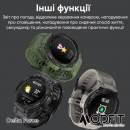 Розумний годинник Modfit Delta Force Army Green 36 мм.