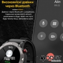 Розумний годинник Modfit Sniper All Black 36 мм.