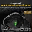 Розумний годинник Modfit Sniper All Black 36 мм.