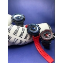 Skmei 1343 Black-Blue-Red Wristband