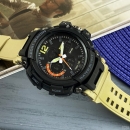 Skmei 1343 Black-Khaki Wristband