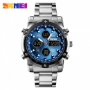 Skmei 1389BU Silver-Black-Blue