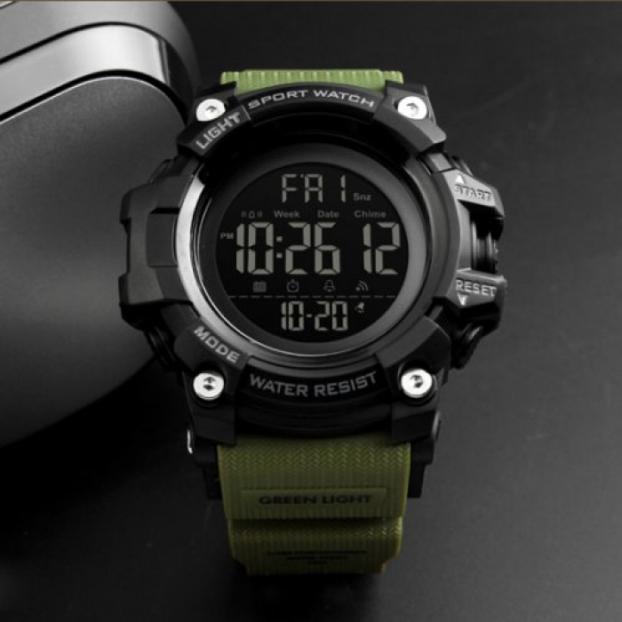 Skmei 1384 Black-Military Wrisband