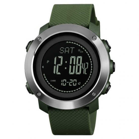 Skmei 1418AG Army Green + Compass