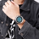 Skmei 1511BK All Black Smart Watch + Compass