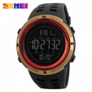 Skmei 1251GDRD Black-Gold-Red