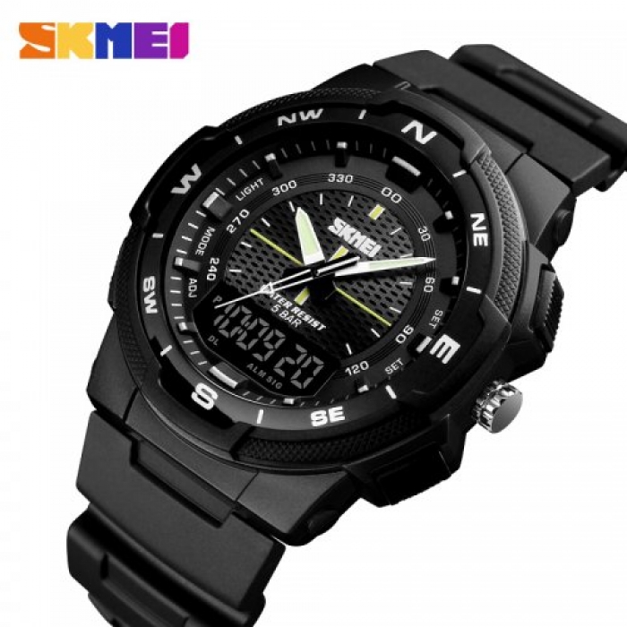 Skmei 1454BKBK Black-Black