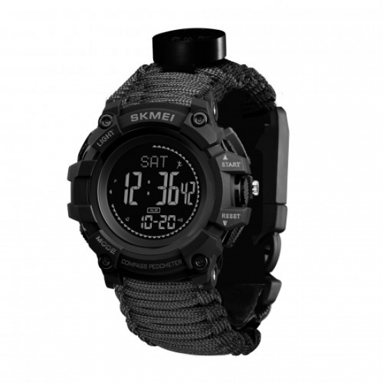 Skmei 1356BK Black Tactic Compass