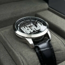 Годинник наручний Awarder Незламний Харків Silver-Black Automatic