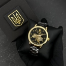 Годинник наручний Patriot 022 Black-Gold Automatics Metall Не Забуду Дім