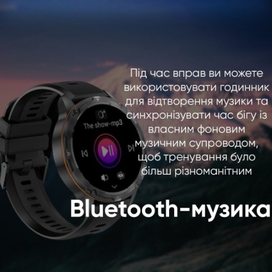 Розумний годинник Modfit Base T2 Black