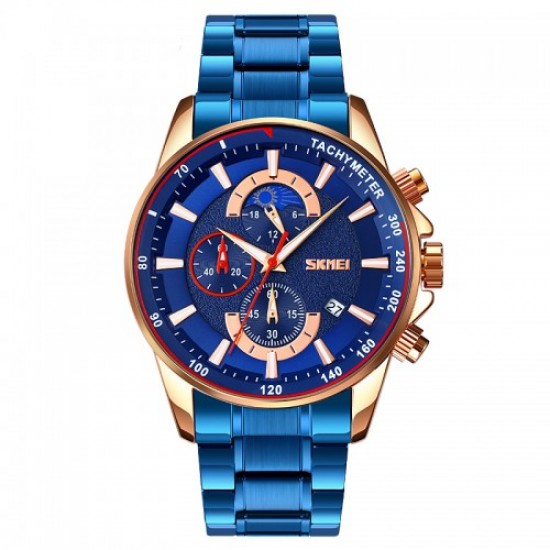 Skmei 9250RGBU Rose Gold-Blue