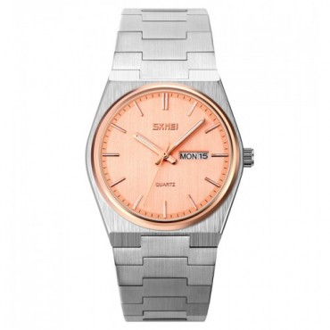 Skmei 9288SIRGRG Silver-Rose Gold-Rose Gold