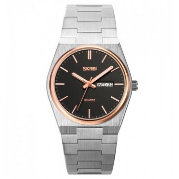 Skmei 9288SIRGBK Silver-Rose Gold-Black