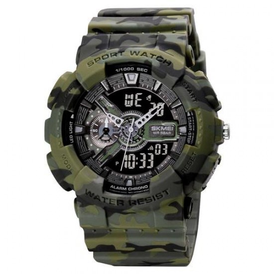 Skmei 1688 Green-Black Military