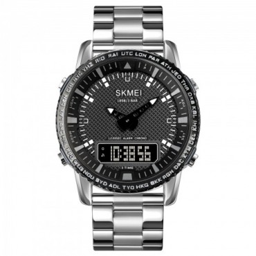 Skmei 1898SIBK Silver-Black