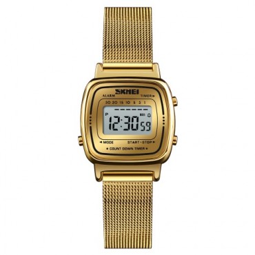 Skmei 1901MHGD Gold Mesh