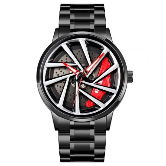 Skmei 1990C Black Red-Silver