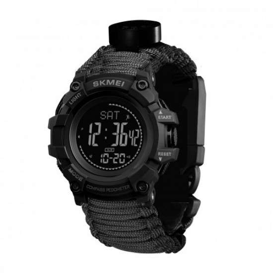 Skmei 1356BK Black Tactic Compass