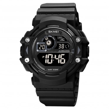 Skmei 1778BKBK Black-Black STOPPED