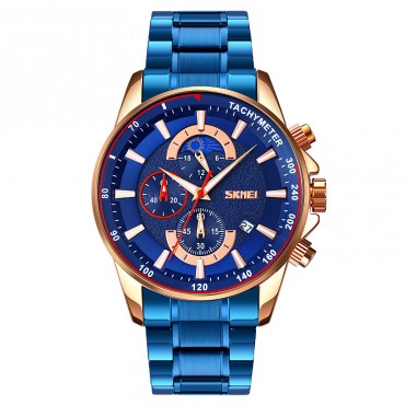 Skmei 9250RGBU Rose Gold-Blue SALE