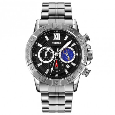 Skmei 9235SIBK Silver-Black