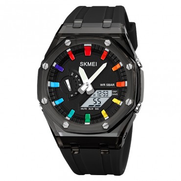 Skmei 2100BKWT Black-White SALE