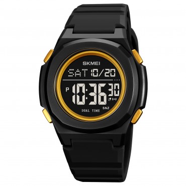 Skmei 2023BKGD-BK Black-Gold Black SALE