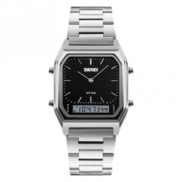 Skmei 1220SIBK Silver-Black
