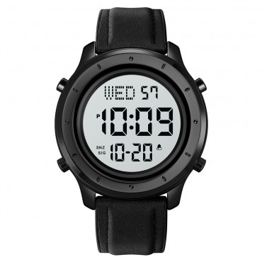 Skmei 1864LBKWT Black-White Leather SALE
