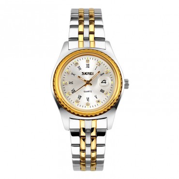 Skmei 9098SI-S Silver Lady