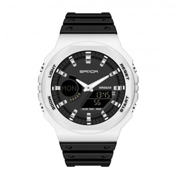 Sanda 6016 White-Black