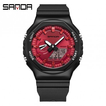 Sanda 3167 Black-Red