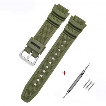Ремінець для Casio G-Shock AE-1000/1200 Army Green SI