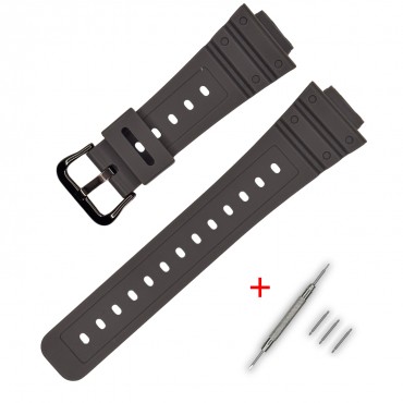 Ремінець для Casio G-Shock DW-5600 B Gray BK