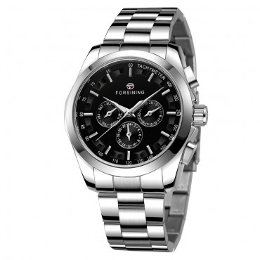 Forsining 6917 Silver-Black