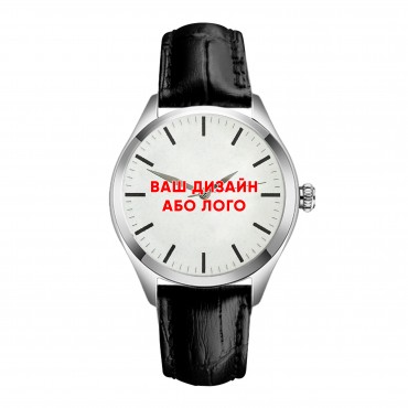 Awarder 035 Ваше лого Silver-White Leather
