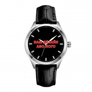 Awarder 035 Ваше лого Silver-Black Leather