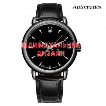Awarder 022 Black Leather Automatic Індивідуальний дизайн