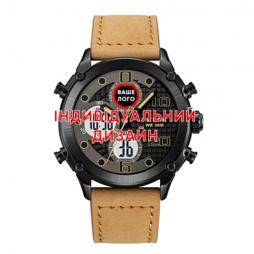 Awarder 017 Black-White-Light Brown Індивідуальний дизайн
