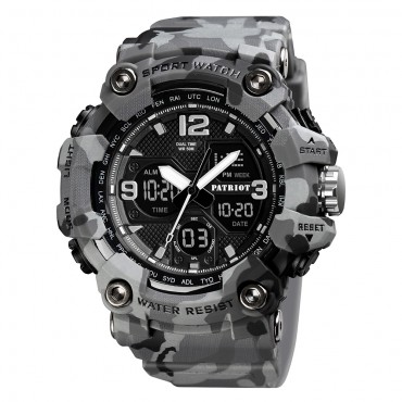 Patriot 006CMGY Camo Gray