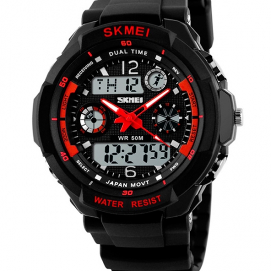 Дитячі годинники Skmei S-Shock Red 0931R