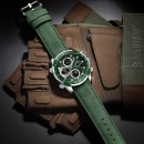 Чоловічий спортивний тактичний годинник Naviforce Fly ArmyGreen