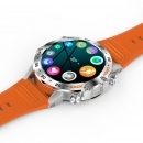 Розумний смарт годинник Smart Delta K52 Silver Orange, 2 ремінці