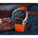 Розумний смарт годинник Smart Delta K52 Silver Orange, 2 ремінці