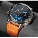 Розумний смарт годинник Smart Delta K52 Silver Orange, 2 ремінці